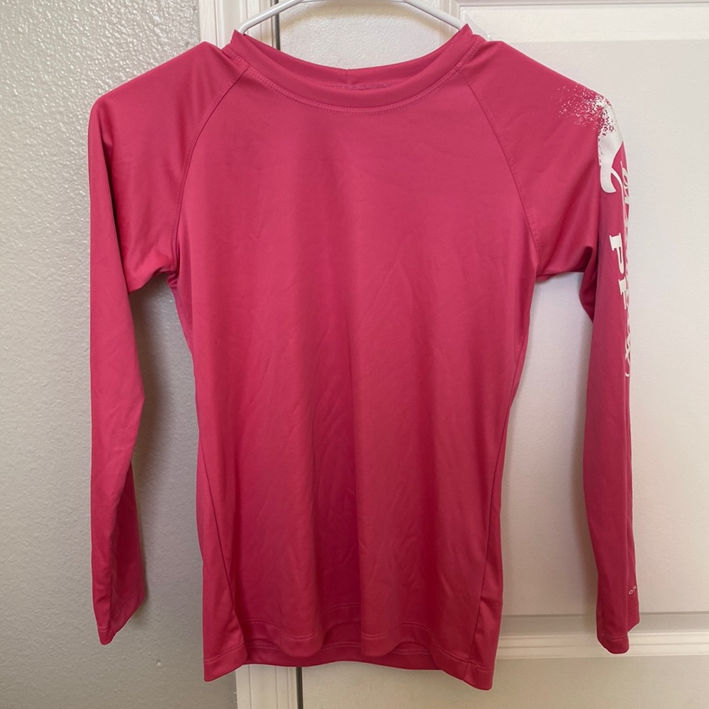 Columbia Pink Size Medium (10/12) kids Rash Guard